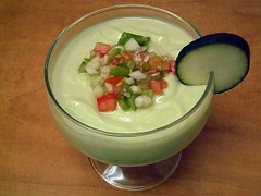Avocado Cucumber Mint Soup